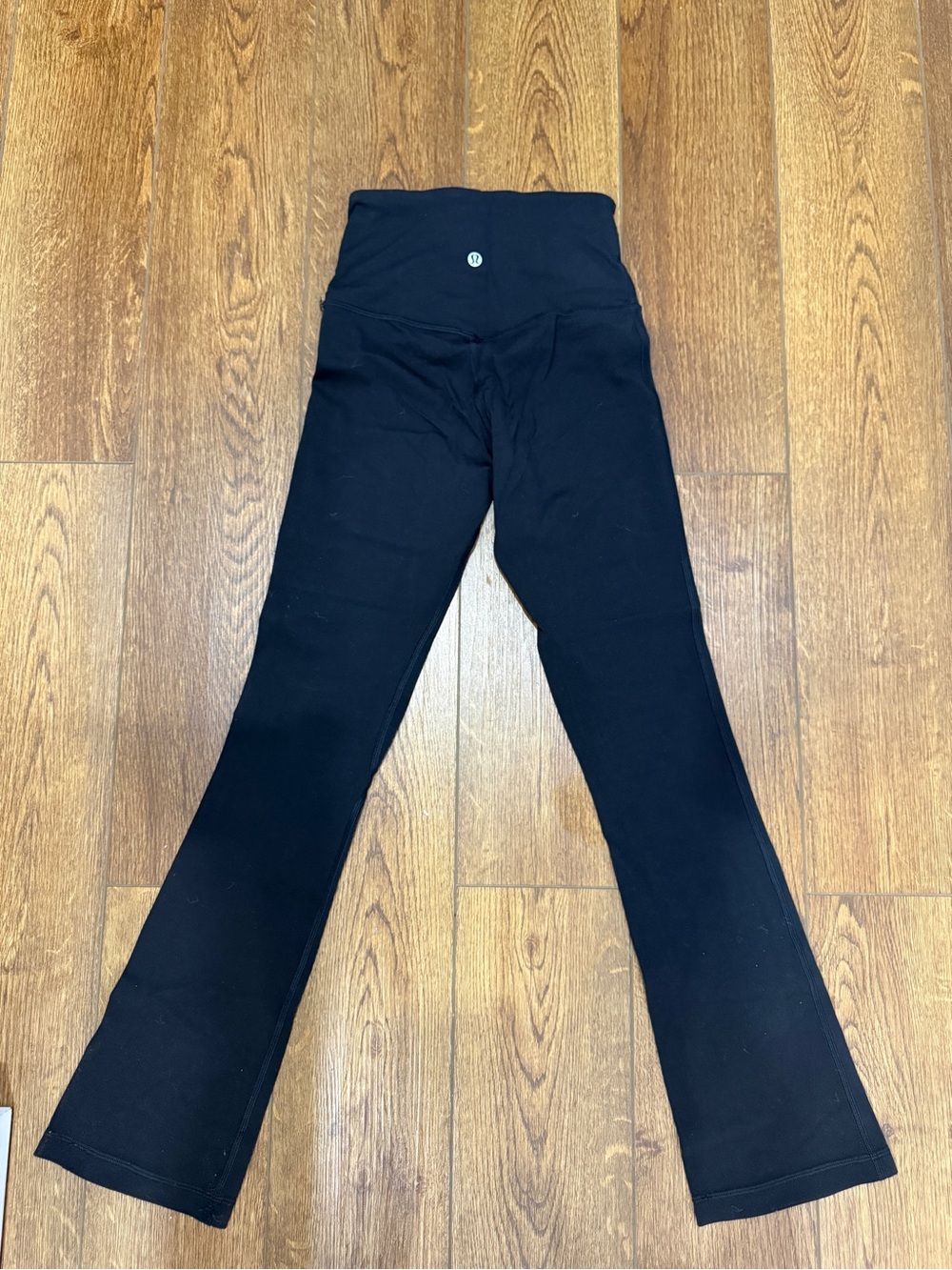 lululemon athletica Black Flare Yoga Leggings